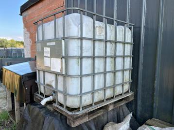 IBC watervat 1000L beschikbaar voor biedingen
