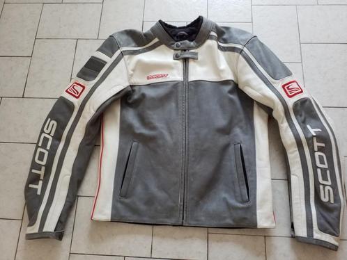 Blouson moto SCOTT en cuir, Motoren, Kleding | Motorkleding, Ophalen