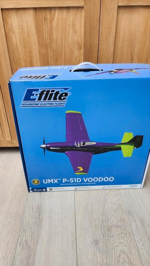 UMX P-51D Voodoo BNF Basic met AS3X en SAFE Select (nieuw), Hobby & Loisirs créatifs, Modélisme | Radiocommandé & Téléguidé | Avions