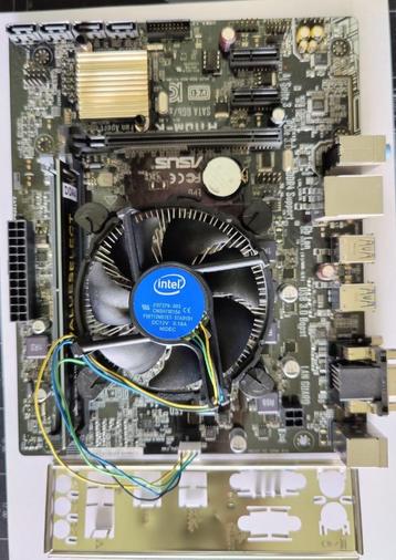 Carte mère ASUS H110M-M / Core i5 7400 / 8 Go ram, Informatique & Logiciels, Enlèvement, Utilisé, Intel, DDR4