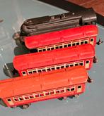 Treinset Lionel met locomotief, 5 wagons en sporen, Ophalen of Verzenden, Gebruikt, Treinset, Overige merken