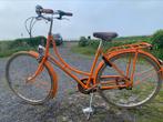 Achille oranje damesfiets met draagtassen retro, Ophalen of Verzenden, Gebruikt