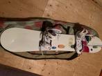 Burton Lux 50 snowboard + Burton bindingen + draagtas, Sport en Fitness, Snowboarden, Ophalen, Zo goed als nieuw, Board