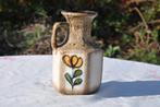 §  vase avec anse decor 1 fleur west germany, Antiquités & Art, Enlèvement ou Envoi
