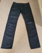 Toffe deels gerimpelde jeans merk Huho Boss, W33/34, als nie, Ophalen of Verzenden, Zo goed als nieuw, Blauw