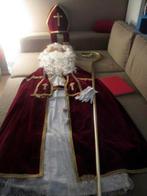 Sinterklaas kostuum uit luxestof TE HUUR, Ophalen, Gebruikt