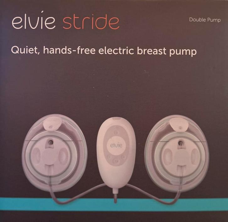 Elvie Stride DUBBEL – Draagbare borstkolf, zo goed als nieuw, Kinderen en Baby's, Babyvoeding en Toebehoren, Zo goed als nieuw