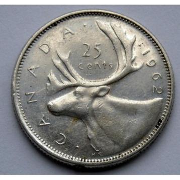 Canada zilveren 25 cents beschikbaar voor biedingen