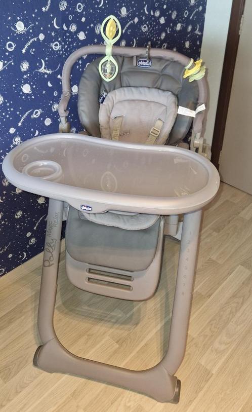 Eetstoel chicco polly relax, Kinderen en Baby's, Kinderkamer | Tafels en Stoelen, Gebruikt, Stoel(en), Ophalen