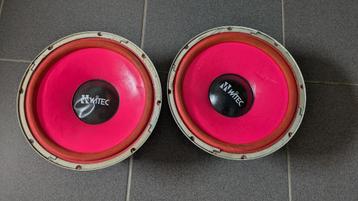 subwoofer van het merk Witec 12" witte  beschikbaar voor biedingen