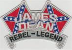 James Dean Rebel Legend stoffen opstrijk patch embleem #2, Motoren, Accessoires | Overige, Nieuw