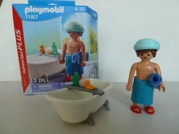 Playmobil 71167 man in badkuip beschikbaar voor biedingen