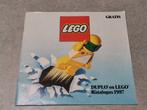 Oude lego catalogus uit 1987, Enlèvement, Lego