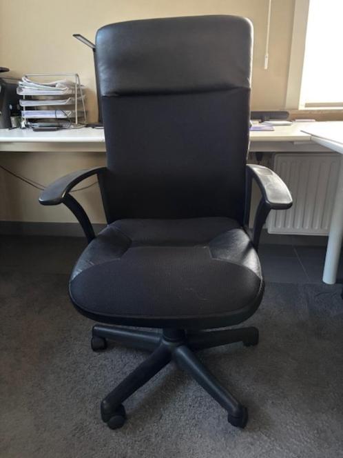 bureaustoel, Huis en Inrichting, Bureaustoelen, Zo goed als nieuw, Bureaustoel, Zwart, Ergonomisch, Ophalen