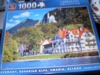 2 puzzels 1000 stuks (oostenrijk/railway) €4/stuk, Ophalen of Verzenden, 500 t/m 1500 stukjes, Zo goed als nieuw, Legpuzzel