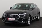 Audi Q3 SPORTBACK BUS.S-LINE 35 2.0TDI S-TRONIC *SPORTBACK B, Auto's, Audi, Parkeersensor, Gebruikt, Zwart, Leder