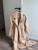 Leder mantel, Kleding | Dames, Jassen | Winter, Ophalen, Nieuw, Beige