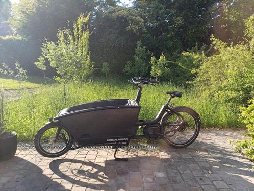 urban arrow family performance + extra bankje + regenhoes, Fietsen en Brommers, Fietsen | Bakfietsen, Gebruikt, Overige merken