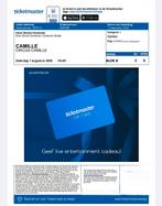 Verkoop tickets voor camille in oostende op 1 Augustus, Twee personen, Augustus
