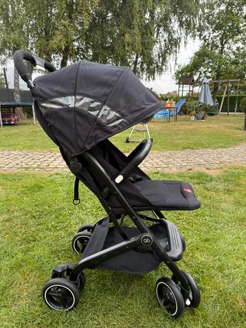 Poussette QBIT + ALL TERRAIN avec protection pluie, Enlèvement, Comme neuf, Autres marques, Ombrelle