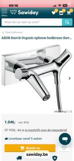 Mitigeur hansgrohe axor stark, Ophalen of Verzenden, Zo goed als nieuw