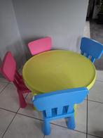 Speeltafel met stoelen, Ophalen, Gebruikt