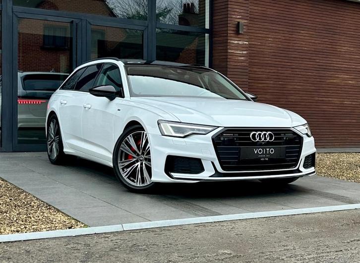 Audi A6 Avant 55TFSIe quattro 3X S-LINE/PANO/ACC/360CAM, Auto's, Audi, Bedrijf, Te koop, A6, 360° camera, 4x4, ABS, Achteruitrijcamera