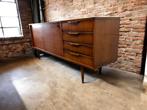 vintage houten dressoir/ lange kast / sideboard, Antiek en Kunst, Ophalen of Verzenden