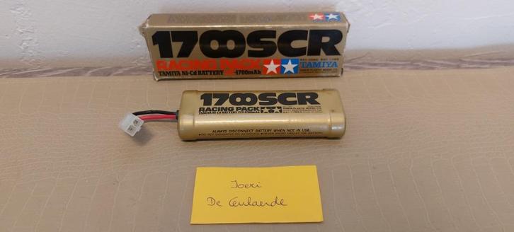 Tamiya Tamiya Ni-Cd 7.2v 1700mAh 55056, Hobby en Vrije tijd, Modelbouw | Radiografisch | Auto's, Nieuw, Onderdeel, Elektro, Schaal 1:10