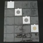 25 inlegbladen met 20 vakken voor munten, Postzegels en Munten, Ophalen of Verzenden