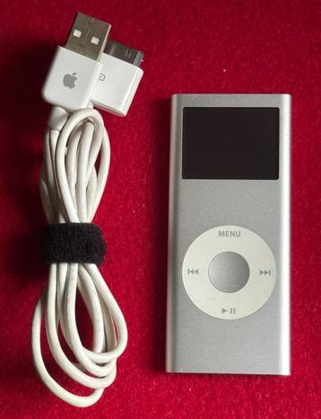 Ipod nano 2eme Génération Argent 4GB, Enlèvement ou Envoi, 2 à 10 GB, Comme neuf, Nano