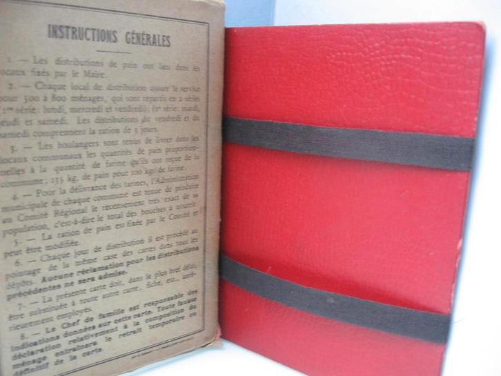 Différents carnets de tickets de rationnement, Collections, Objets militaires | Général, Autres, Enlèvement ou Envoi