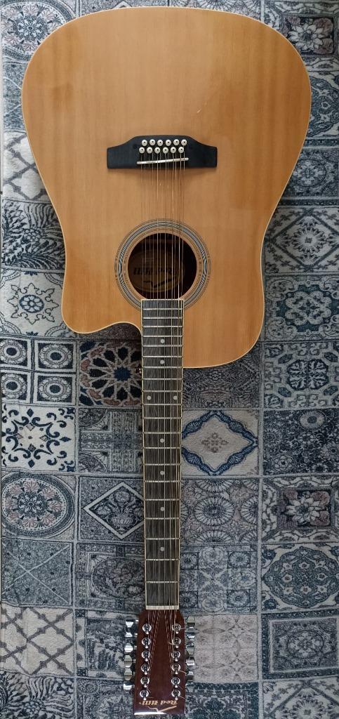 Guitare 12 cordes Red Hill AF-8, Muziek en Instrumenten, Snaarinstrumenten | Gitaren | Akoestisch, Zo goed als nieuw, Western- of Steelstringgitaar