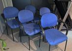 5 bezoekersstoelen met armleuning / stoelen BULO, Gebruikt, Ophalen
