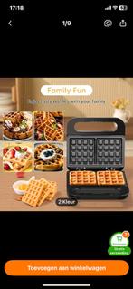 Gaufrier noir, Electroménager, Enlèvement ou Envoi, Comme neuf