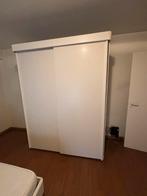 Witte kleerkast, Huis en Inrichting, Kasten | Kleerkasten, Ophalen, Gebruikt
