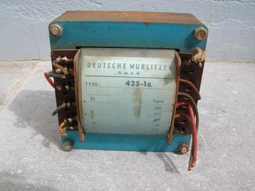 Transformator Wurlitzer + flipperkast transfos, Enlèvement, Utilisé, Wurlitzer