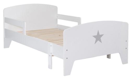 Lit évolutif 90x141/170/200 cm STAR coloris Blanc, Kinderen en Baby's, Kinderkamer | Bedden, Zo goed als nieuw, 180 cm of meer