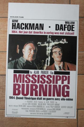 filmaffiche Gene Hackman Mississippi Burning filmposter beschikbaar voor biedingen