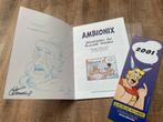 Ambionix - Hec Leemans - 3 x gesigneerd + een mooie tekening, Boeken, Stripverhalen, Eén stripboek, Nieuw, Hec Leemans, Ophalen of Verzenden