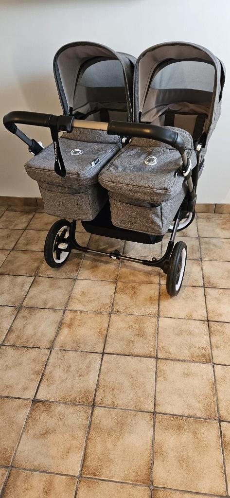 Bugaboo Donkey 5 Duo/Twin, Enfants & Bébés, Buggys, Comme neuf, Autres marques, Modèle duo, Enlèvement