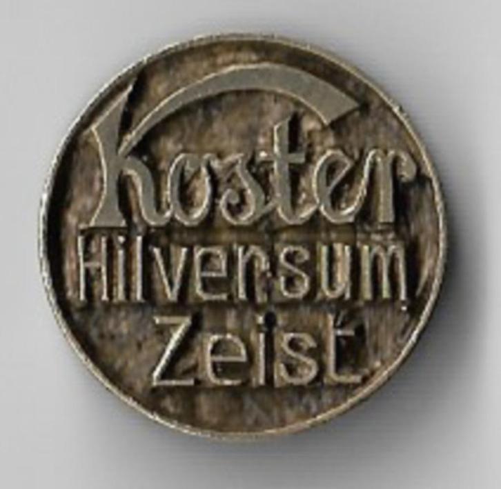 Unieke oude stempel KOSTER Hilversum Zeist, Verzamelen, Biermerken, Heineken, Ophalen of Verzenden
