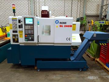 Romi GL240M, CNC draaibank met aangedreven gereedschap beschikbaar voor biedingen