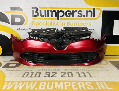 BUMPER Renault Clio 4 + Grill 2012-2016 VOORBUMPER 2-F2-6217, Auto-onderdelen, Carrosserie, Bumper, Voor, Gebruikt, Ophalen of Verzenden