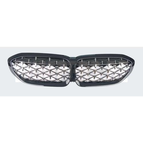 Grill Niergrill zwart chroom mesh design  BMW 3 Serie G20 G2, Auto-onderdelen, Overige Auto-onderdelen, Gebruikt, 6 maanden garantie