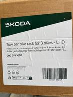 Porte-vélos (attelage) pour 3 vélos - LHD - Škoda, Auto diversen, Fietsendragers, Ophalen, 3 fietsen of meer, Nieuw, Trekhaakdrager