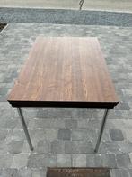 Table 120cm x 80cm avec 2 allonges de 33cm + 4 chaises, Ophalen, Gebruikt, 100 tot 150 cm, 50 tot 100 cm