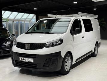 Fiat Scudo 2.0 JTD L3 LONG DOUBLE CABINE TVAC 6 PL BOITE AUT beschikbaar voor biedingen