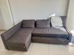 . IKEA FRIHETEN hoekslaapbank met opbergruimte - donkergrijs, Ophalen, Gebruikt