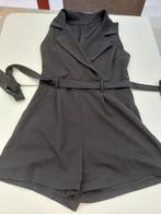 zwarte playsuit, Kleding | Dames, Jumpsuits, Ophalen of Verzenden, Zo goed als nieuw, Maat 36 (S), Zwart